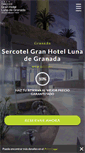Mobile Screenshot of granhotellunadegranada.com